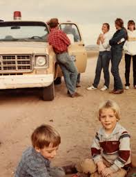 Mike Wystrach as a young kid in southern Arizona with siblings